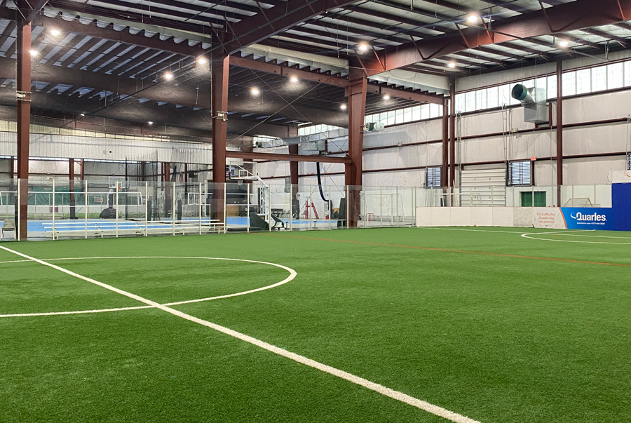 Fredericksburg Field House indoor turf
